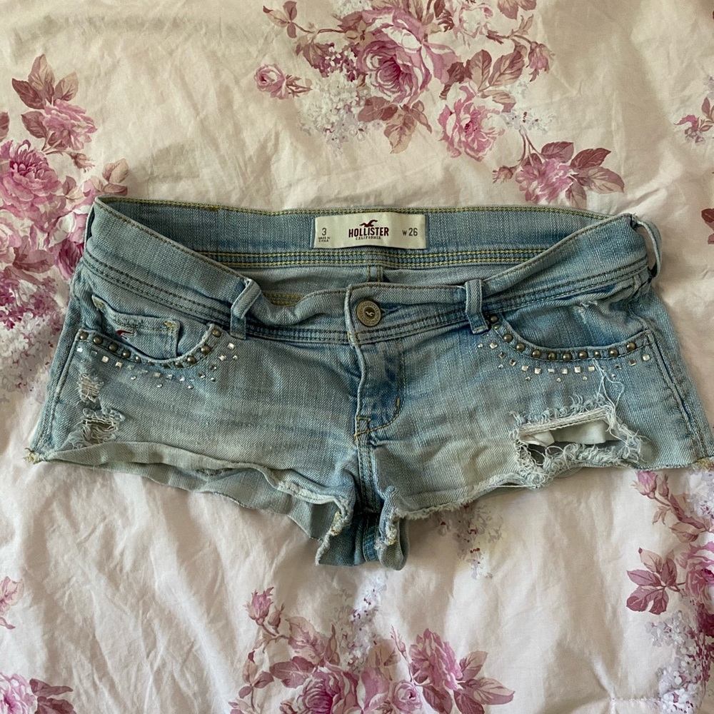 Hollister Daisy Duke Jean Shorts